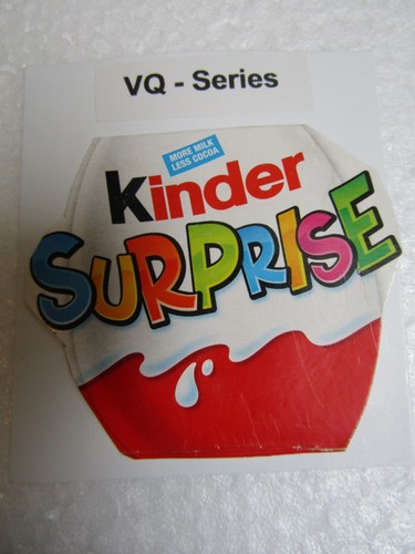 Kinder surprise egg toys - surprise, vq