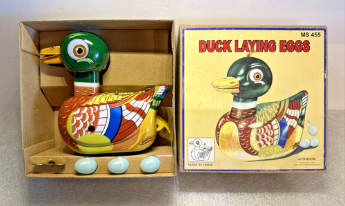 Schylling duck deying eggs - duck, ms